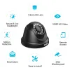System Annke 2MP 1080p HD Security Überwachungssystem Kamera IRCUT Nachtsicht Audioaufnahme wasserdichtes Wohnungsbaukamera Kit