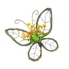 Fleurs décoratives Décoration de printemps papillon Garland