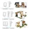 Intercom Smart Outdoor Wireless Doorbell zonder batterij waterdichte draadloze bel 2 in 1 EU -plug -plug zelf bevoegd knopringdeurbel