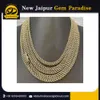 9mm Miami Cuban Link Chain VVS Moissanite Diamond Stubbed Sterling Sier White Gold Plated 18 "-24" Hip Hop Jewellery