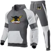 Men's Tracksuits 2024 Ski Doo Can-am Logo Printed Spring Autumn Casual Cotton High Quality Hoodies Hooded Sweatshirt Sweatpants Patchwork