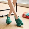 Slippers Men's And Women's Green Halloween Party Fun Sandals Toe Sliding Plate Terrorist Clothing Dress Accessories Unisex