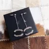 Pendientes y tierras de orejas Nuevo diseño retro Estilo de moda de alta calidad Accesorios de joyas de joyas para mujeres Diseñador de metal de metal chapado en oro
