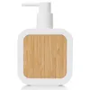 Butelki do przechowywania napełniane mydła dyspensator szczelności bambus nowoczesny wielofunkcyjny wielokrotne ideał do szamponu z balsamą ręczną