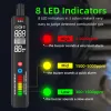 Detector bside x4a gassen lekdetector snelle respons brandbare co -gassen detector alarmindicatortemperatuur vochtigheid meten