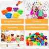 Montessori Toys Sensory Counting Bears Mathématiques Matériel 2 ans Activités d'apprentissage Enfants Gift F84Y 240321