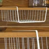 Küche Aufbewahrung Hanging Mesh Korb unter Schreibtisch Elektrische Organizer Box Schrank Schrank Hang Regal Buchhalter Tablett