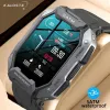 Watches Kaloste Smart Watch 2022 New Outdoor Sport Smart Watches Heart Rise Blood Pressure 5atm Waterproof Bluetooth Smartwatch for Men