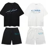 Trapstar Tracksuit Männer Shorts und T -Shirt -Set Herren Designer -Kleidung Trapstar Tracksan hochwertig gestickelt