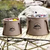 Garrafas de água Bucket portátil 10L/20L dobrável de alta capacidade de viagem ao ar livre Camping Camping MultiPurse Contlution Drinkware Kitchen Bar