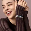 Pulseira banda 6 versão global Bracelet inteligente AMOLED SLATE SMARTBABLA FITUST Traker Bluetooth Freqüência cardíaca Pulseira Relógio M6 para Xiaomi