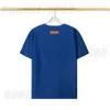 magliette da uomo fling t-shirt magliette magliette di lusso in cotone casual cotone estate designer classico ricamo letteratura blu parigi geometria tops 3xl xxxl