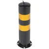 Signal Warning Post Barricades Cone Parking Barrier Metal Fence Gate Traffic Safety Column Stainless Steel Driveway Security Bollard