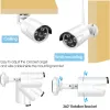 Système 4ch 1080p HD Audio Wireless NVR Kit P2P 3.0MP Indoor Outdoor IR Vision Night Securit