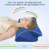 枕のメモリフォーム寝具形状の人間工学に基づいた頸部睡眠快適な首の保護蝶