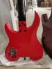 Hochwertige St. Einberger Red Headless E -Gitarre, schwarze Hardware -Hardware, auf Lager, schneller Versand