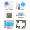 Rilevatore Tuya Zigbee 3.0 Smart Door Worter Sensor Retector Protection Security Smart Life App Control tramite Alexa Google Home Smart Home