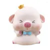 Party Supplies Creative Cartoon Cute Pet Pig Baking Cake Decoration Birthday Gift Car Interior