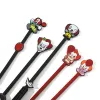 Brushes 5pcs Halloween themed Makeup brush Horror Peripheral Clown Skull Makeup Brush Set Cartoon Creative Eyeshadow Brush Makeup Tools