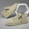 Casual Shoes Retro Lightweight Non-Slip High Top 2024 Fall Men's Fashionable Comfortable Breathable Rubber Bottom 44