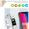 Polsbandjes Nieuwe H8 en H8 Pro Women Smartwatch Hartslagmonitor Blooddruk Smart Watch Band Fitness Tracker Lady Bracelet Polsband