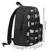 Rugzak geek gaming controllers backpacks boys girls bookbag studenten schooltassen cartoon kids rucksack laptop schoudertas