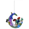 Figurines décoratines Vétonnage taché de pendaison solaire Suncatcher Panneau arc-en-ciel Décoration Hangin pour mur ou