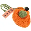 Storage Bags Handbag Organizer Handmade Earphone Case Drawstring Yarn Small Wallet Crochet Women's Woven Purse Hand-woven