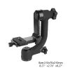 Monopods aluminium robuuste panoramische gimbal statief bolkop met arcatype quick release plaat UNC 1/4 schroef voor DSLR -camera's tot H3CA