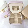 Party Supplies Custom Jewelry Box Personalized Leather Travel Bridesmaid Gifts Organizer Ring Storage