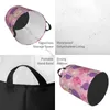 Laundry Bags Basket Storage Bag Waterproof Foldable Geometric Plum Fruit Flowers Dirty Clothes Sundries Hamper Home Supplies