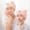 Towel Ladies And Children Dry Hair Cap Quick Super Absorbent Headscarf Parent-child Shower Wrap Su