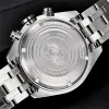 Titta på ny Pagani -design 42mm Classic Fashion Men's Quartz Watch Top Brand Multifunktion Chronograph rostfritt stål Vattentät klocka