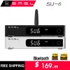 Konverter SMSL SU6 Decoder ES9038Q2M OPA1612*4 32bit/768KHz DSD512 Bluetooth 5.0 SU6 Desktop Mini Audio DAC mit Fernbedienung