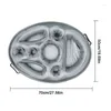 Чайные лотки бассейн держатель напиток аксессуары подарки идеи подарка на завтрак с надувным надувные лотки надувные