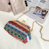 Sacs Duffel 1pc Sac à bandoulière de style ethnique Fashion Crossbody Foot Bohemian Women Sac à main voyage petit sac à dos