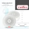 Springs Gautone Wi -Fi Smart Home Alarm System 433 MHz Securmer Security Alarm Tuya Smart Life App Control bezprzewodowy alarm domowy
