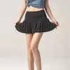 Cloud Hide Women Sports Tennis Skirts Golf Skirt Fitness Shorts High Waist Athletic Running Short Quick Dry Sport Skort Pocket 240326