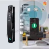 Verrouillage egfirtor tuya vidéo interphone empreinte digitale verrouillage de porte intelligente 3D Reconnaissance du visage WiFi Electronic Home Digital App Lock