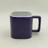 Tazze creative tazza in ceramica quadrata colorata colorato tazza irregolare caffettiera latte di latte per la pubblicità pubblicitaria