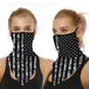 Bandanas unisex ucha wiszące na zewnątrz rower UV Ochrona UV kwiatowy rower rowerowy Summer anty-UV Mask