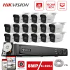 Système Hikvision OEM 4K 16CH POE NVR Kit Hikvision 8MP IP Camera DS2CD2085G1I SECTION DE SÉCURITÉ DE SÉCURIT