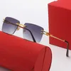 2024 Fashion Off Luxury Designer de luxe Nouveaux lunettes de soleil pour hommes et femmes au large des tons de pâte frite en métal pour les hommes de mode de mode pour hommes