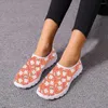 Casual Shoes INSTANTARTS Kawaii Tooth And Toothbrush Pattern Soft Mesh Sneakers For Girls Lightweight Dental Women Slip-on Loafers Gift