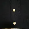 Damskie dzianiny Koreańska moda krótka dzianina kurtka swetra wiosna jesień swobodny sweter mejr elegancki duży płaszcz z długim rękawem G126
