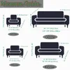 Couvre de chaise 5 couleurs Universal Dust Proof Sofa Cover Durable Stretch Full Wrap Slipver pour 1/2/3/4 Seater Coushion