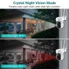 Telecamere 1080p ptz wifi ip fotocamera 4x zoom digitale AI Human Detection Security Monitor P2P Audio Wireless Night Vision Surveillance Camera