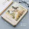 Notebooks Wolf Boy Notebook Cute Jungle Illustration Color Page Hardcover A5 Thick 146 Sheets Diary Student Notepad