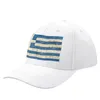 Bandiera bandiera di bandiera di donazione patriottica in Grecia cappellino da baseball Cappelli di Natale rave maschile femminile