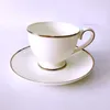 Tasses Saucers Bos China Coffee tasse et vaisse